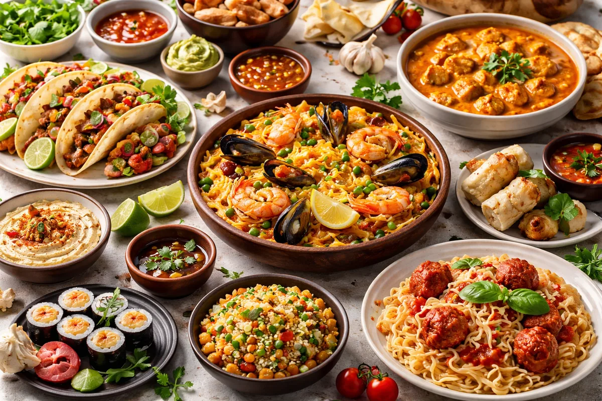 Comment découvrir la cuisine du monde à travers des recettes familiales