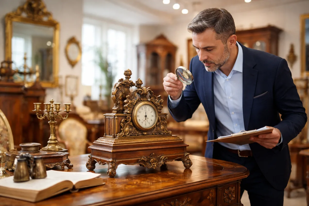 Comment estimer la valeur d'objets anciens de mobilier chez un expert
